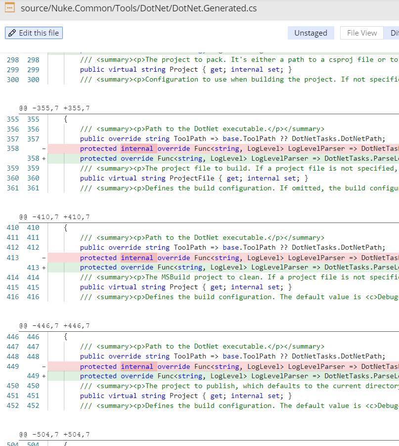 Newly generated code for Dotnet does not compile · Issue #150 · nuke ...