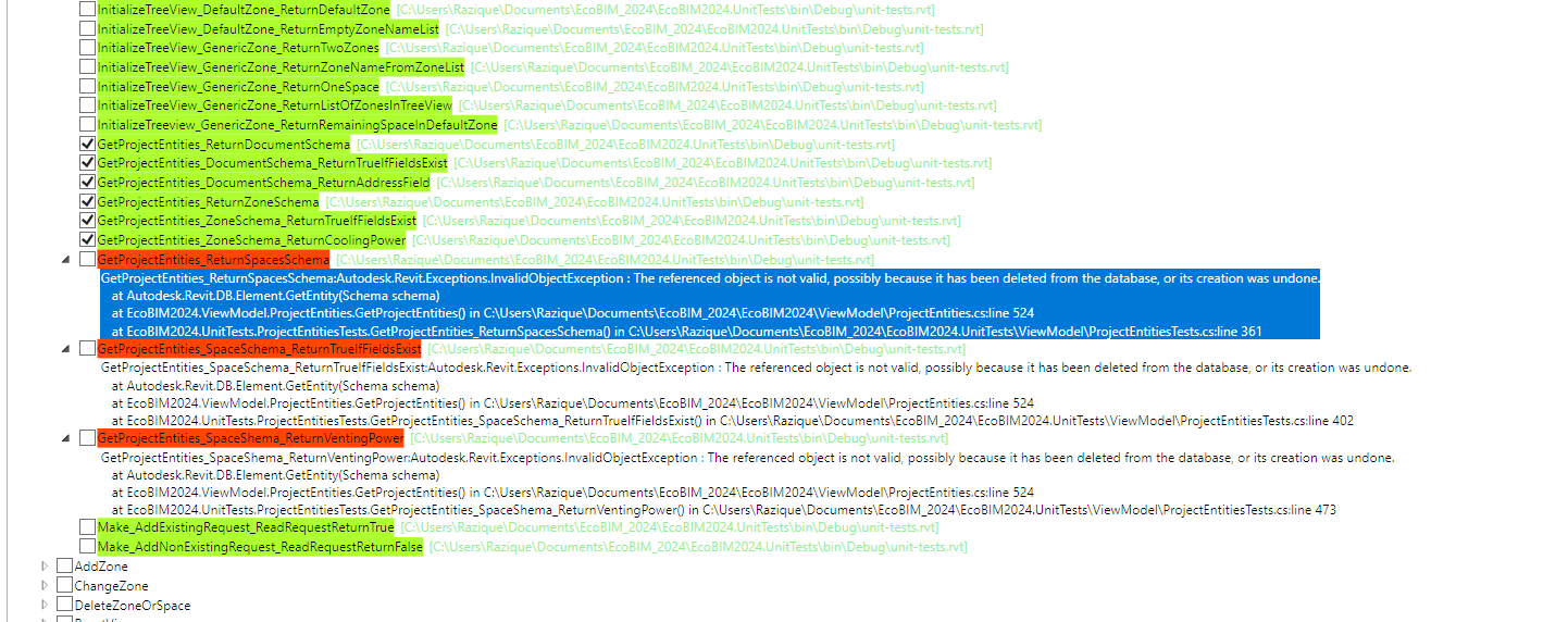 Unit tests seems to fail "randomly" when there are many run with the ...