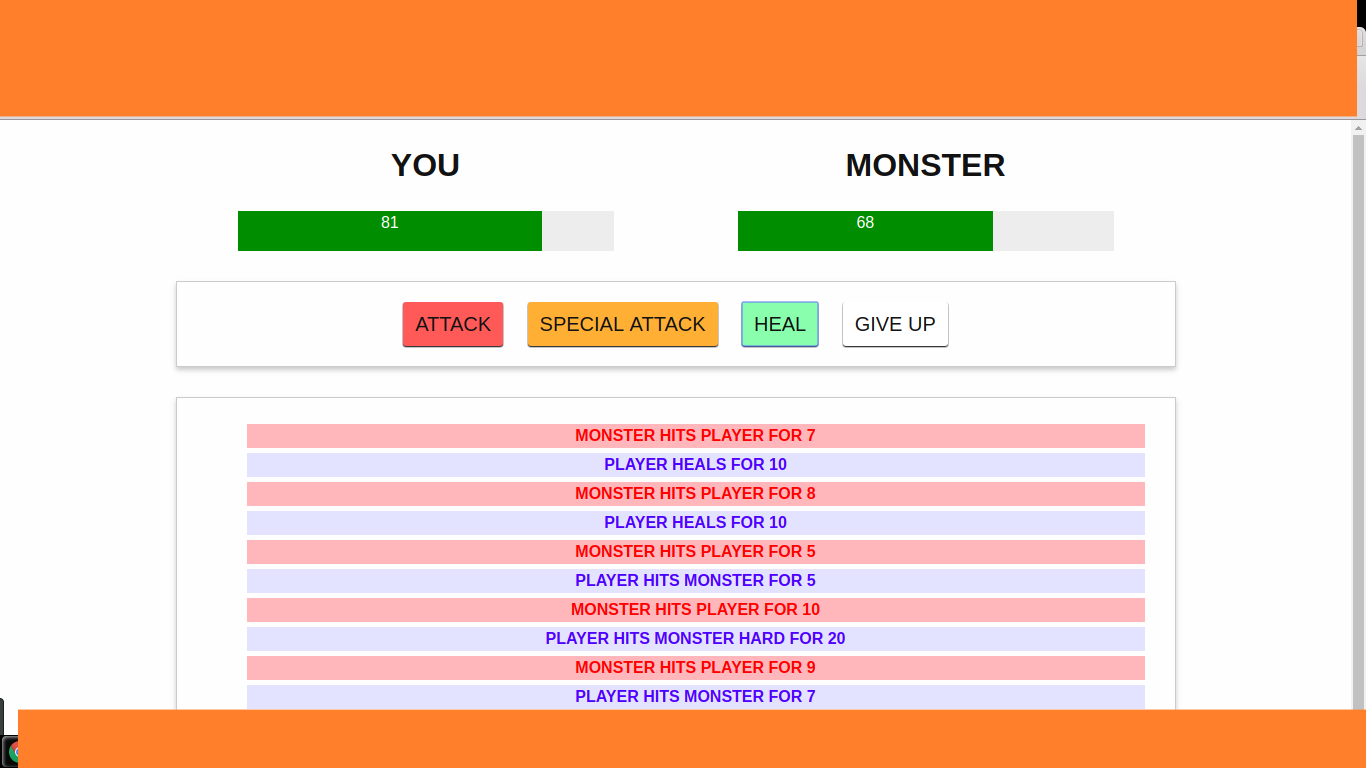 GitHub - abeinoo/gameMonsterAttack: Small game with vue JS