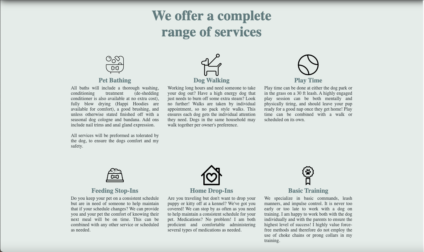 GitHub - kemp3673/WagsAndWalkies: Dog Walking Website