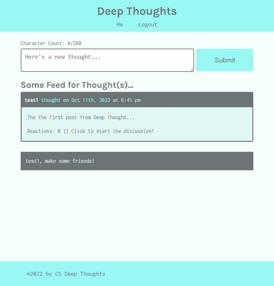 GitHub - channchealysek/deep-thoughts: The social media use to share an ...