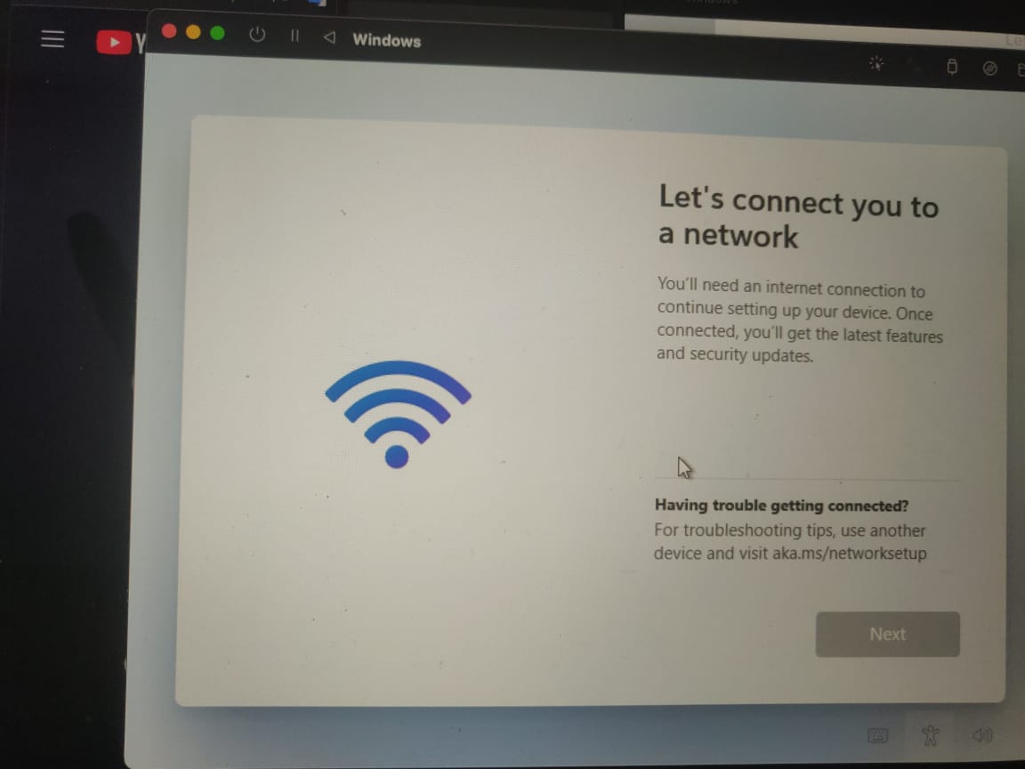 Windows 11 installer can’t connect to the · Issue 3857