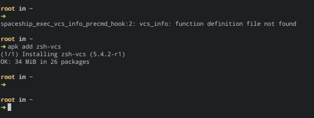 "spaceship_exec_vcs_info_precmd_hook:2: vcs_info: function definition ...