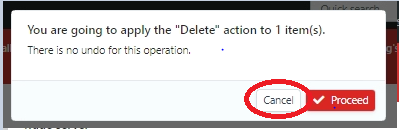 [3.5.7] The Cancel button in Batch Action does not work · Issue #4679 ...