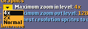 [Bug]: Maximum zoom-in hard to see on very high resolutions · Issue ...