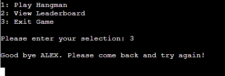 GitHub - AlexanderJWard/hangman