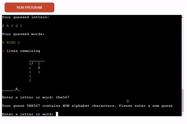 GitHub - AlexanderJWard/hangman