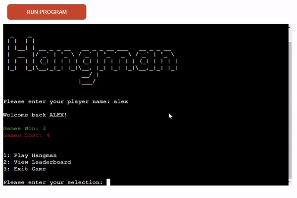 GitHub - AlexanderJWard/hangman