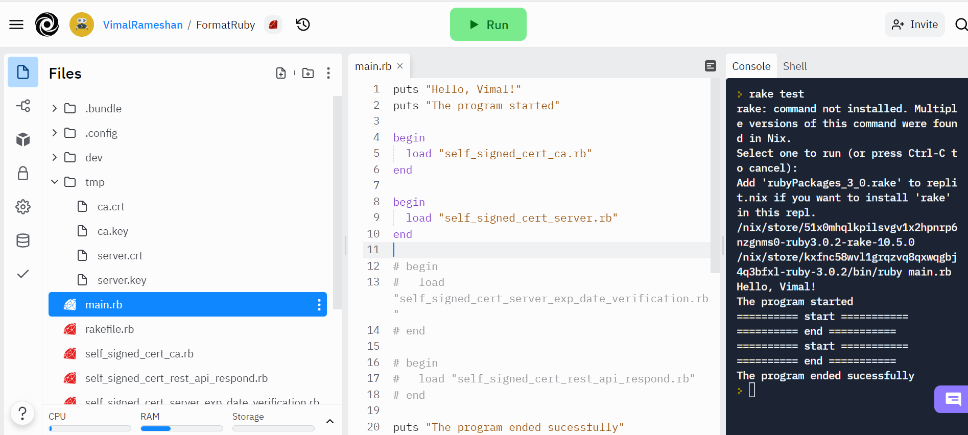 SSL with Ruby · GitHub