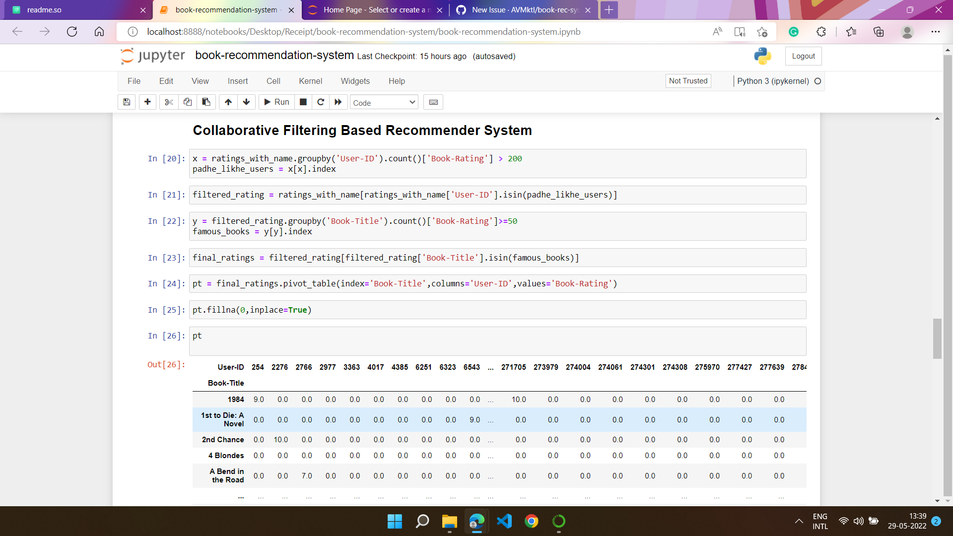 GitHub - AVMktl/book-rec-sys: A book recommendation system website ...