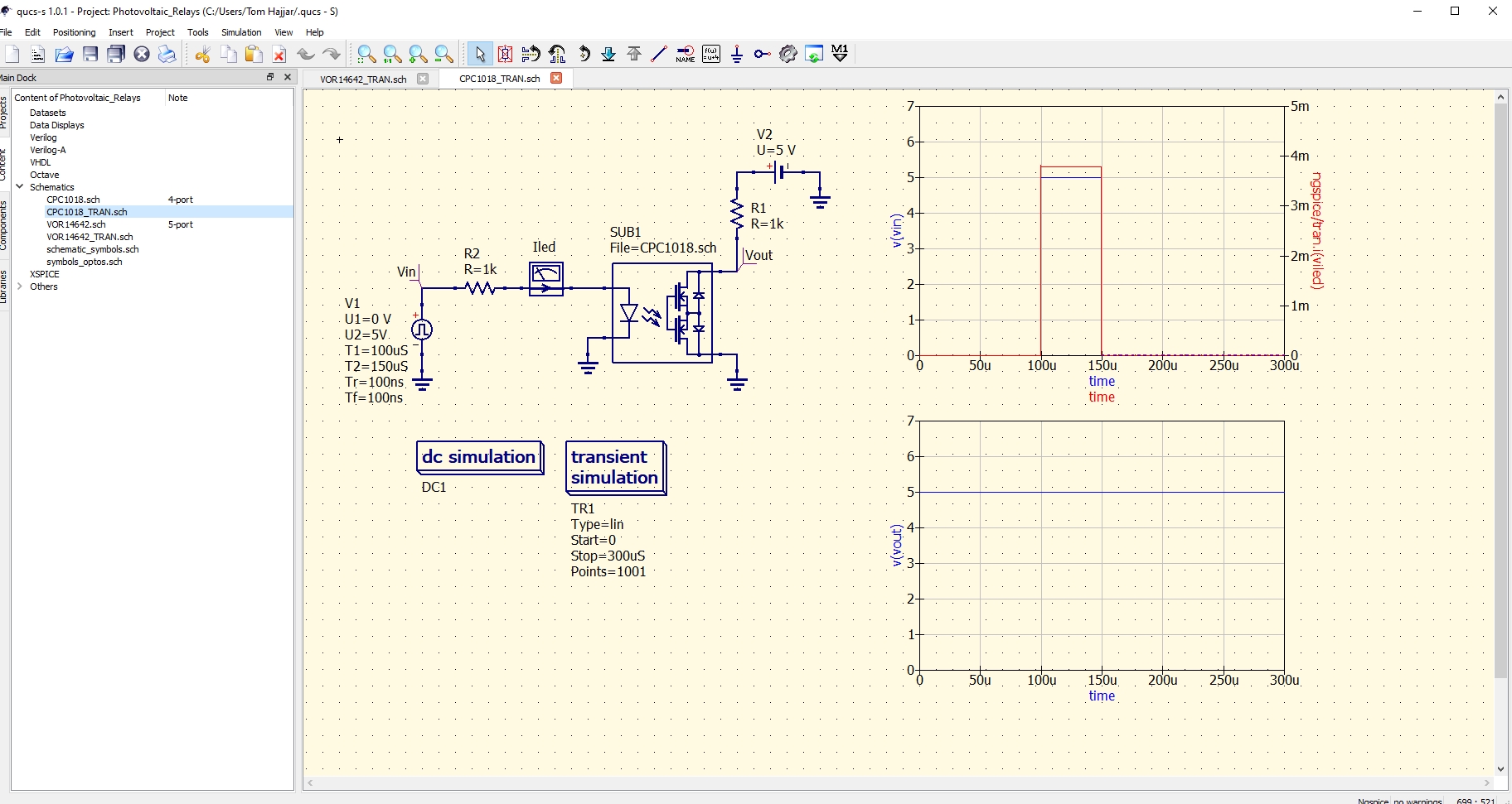 Photovoltaic Relay Library · Issue #222 · ra3xdh/qucs_s · GitHub
