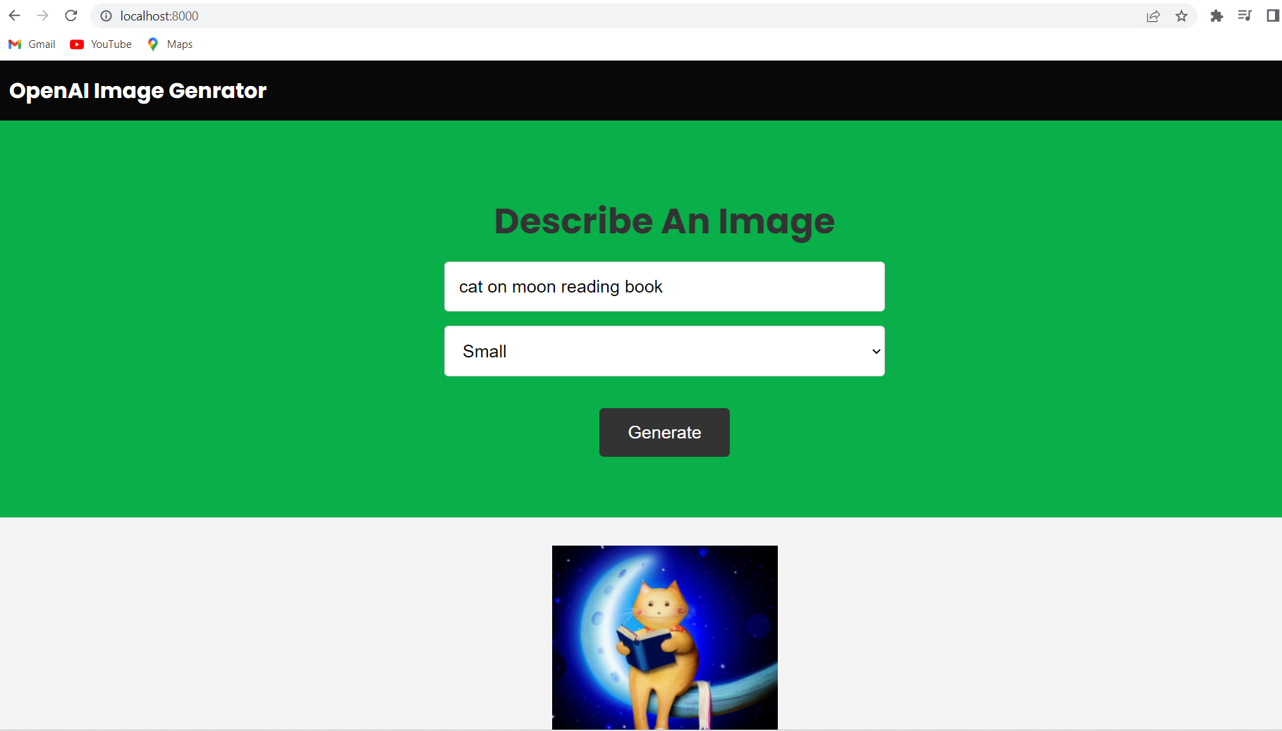 GitHub - Chandan-Singla/Ai-Image-Genrator: Genrates image results using ...
