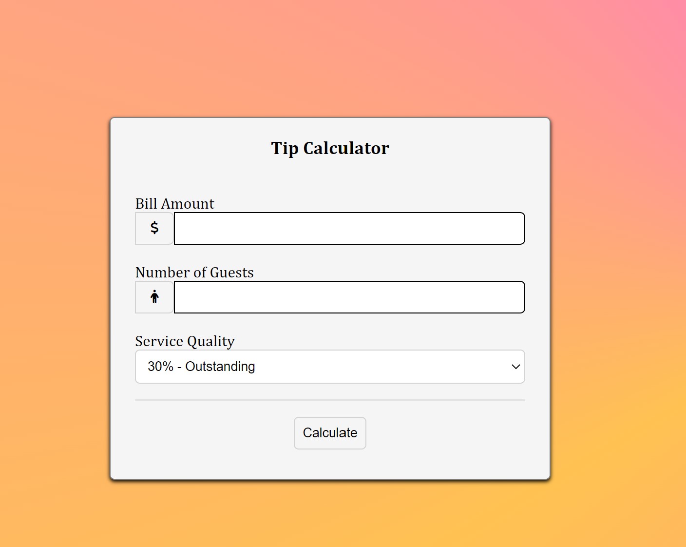 TipCalculator
