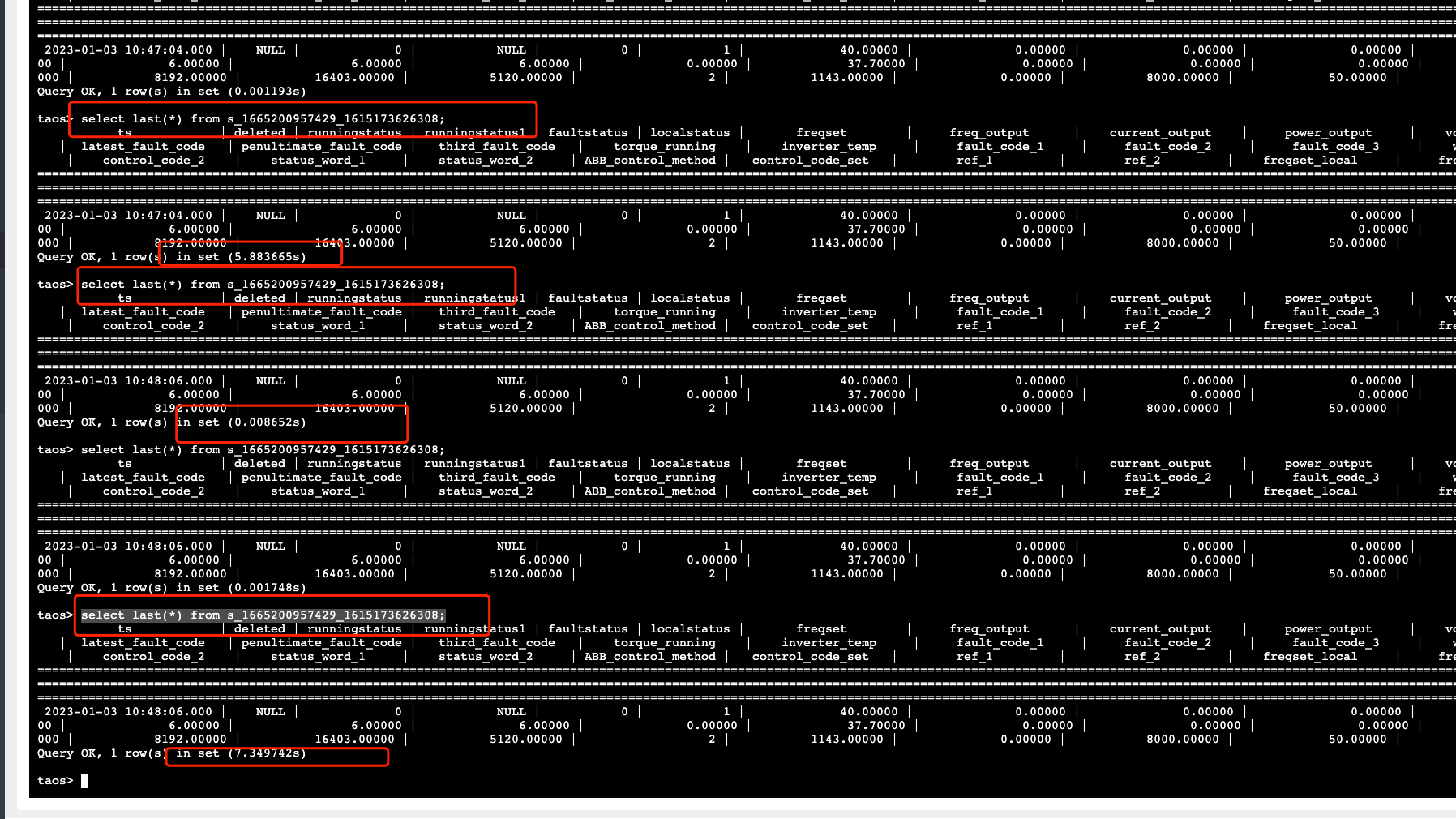 2.6 last(*) query sometimes fast and sometimes slow · Issue #19316 ...
