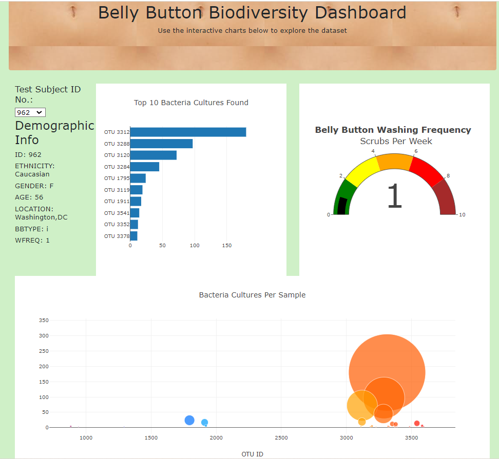 GitHub - RuchitaAg/Belly-Button: Module 12