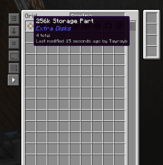 Refined Storage auto crafting patterns for Extra Disks doesnt work ...