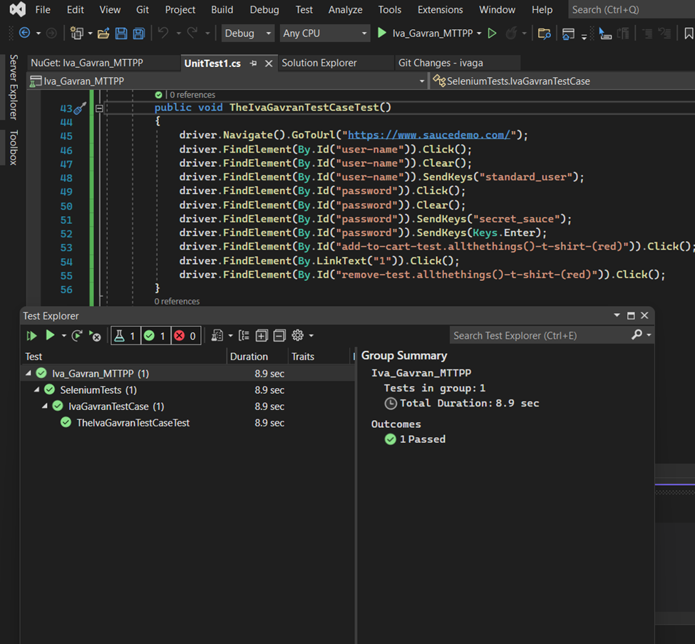 GitHub - ivagavran/AutomationTesting