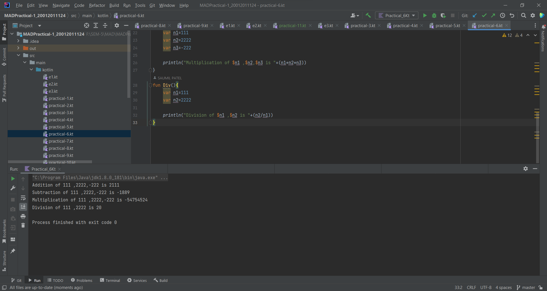 Github Mobappdevlopement Mad1