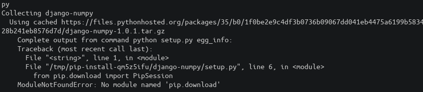 problem when setup Django-numpy · Issue #1 · perdy/django-numpy · GitHub