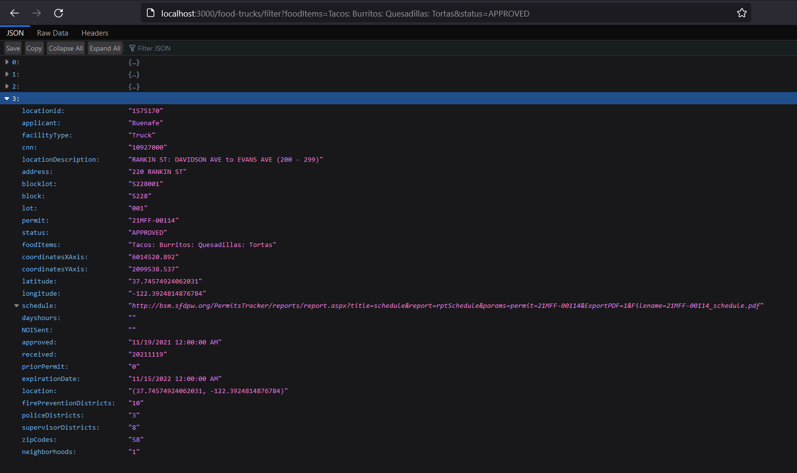 GitHub - DanielGrz/FoodTruckFinder: A simple web API for finding food ...