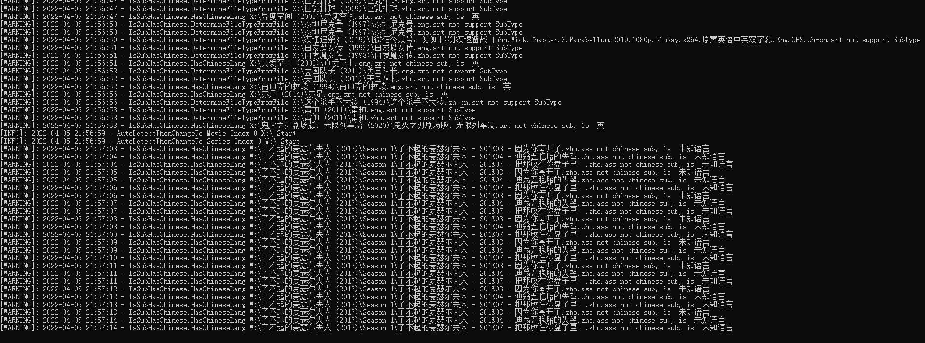 无法启动 · Issue #285 · ChineseSubFinder/ChineseSubFinder · GitHub