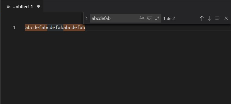 Overlapping search results · Issue #78382 · microsoft/vscode · GitHub