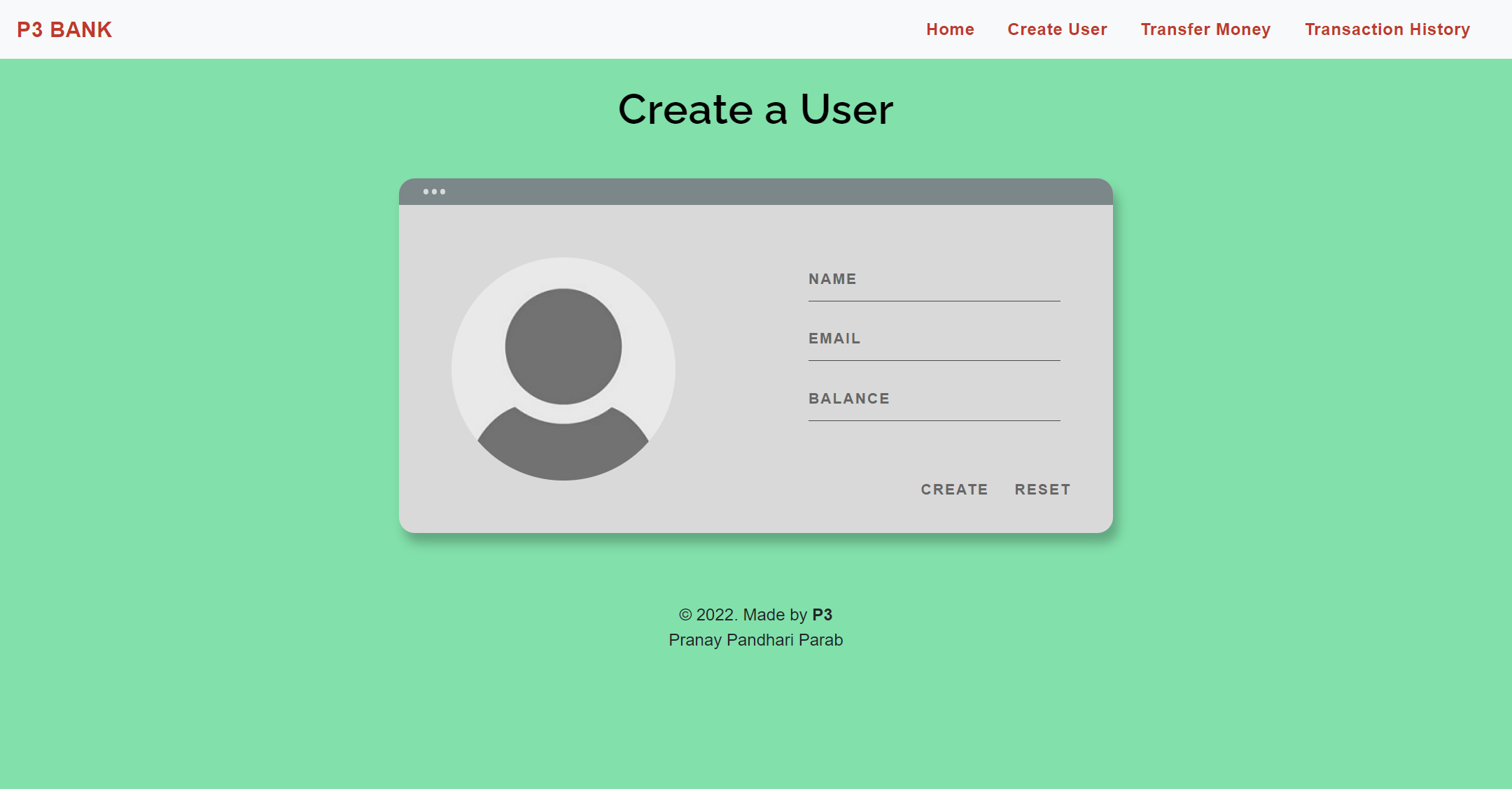 GitHub - pranay272/bank_system