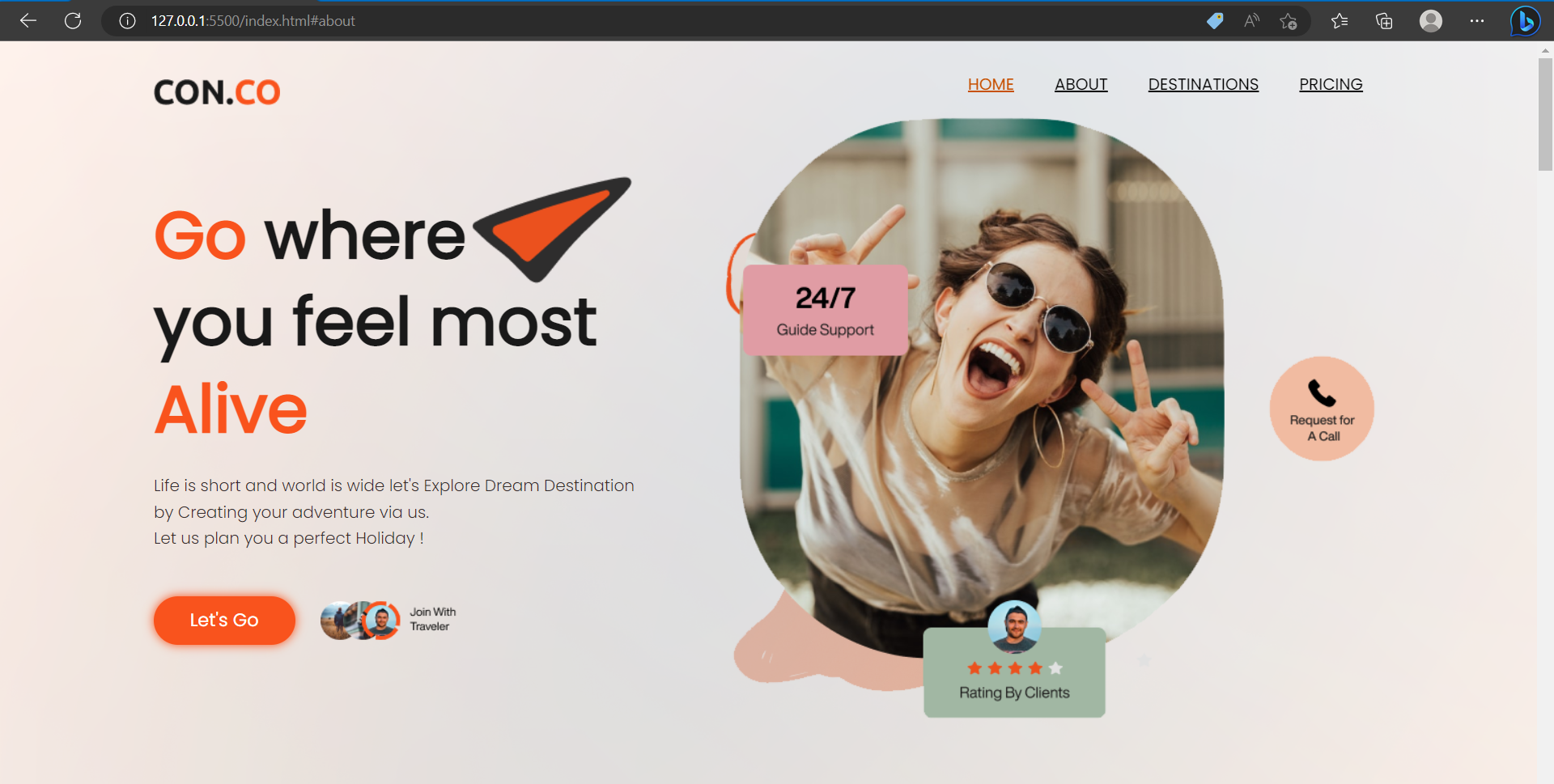 GitHub - divyawaghmare15/Tour-Travel-Website-Design: A Responsive Tour ...