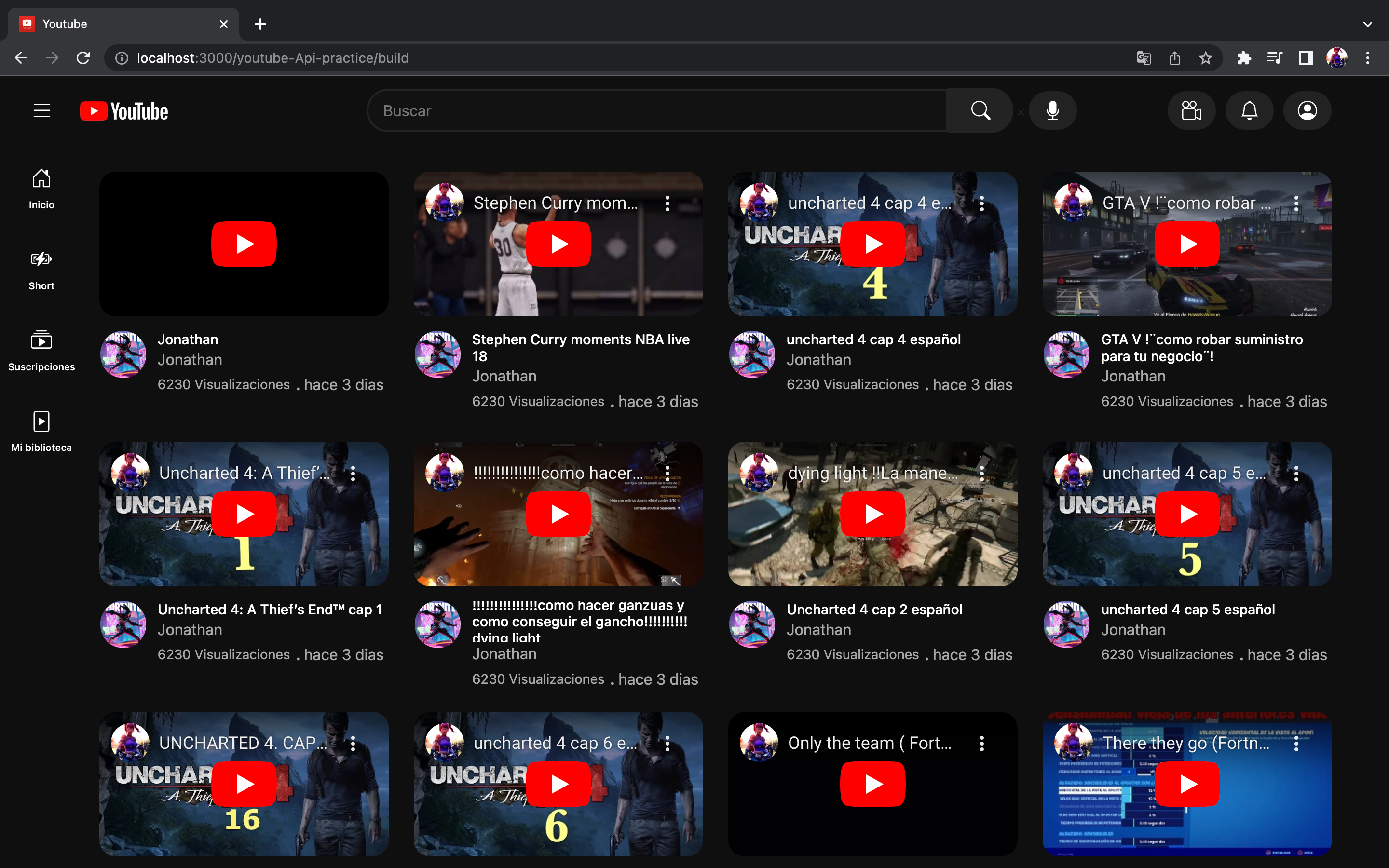 GitHub - jhonjpg/youtube-Api-practice: practicing with youtube Api this ...