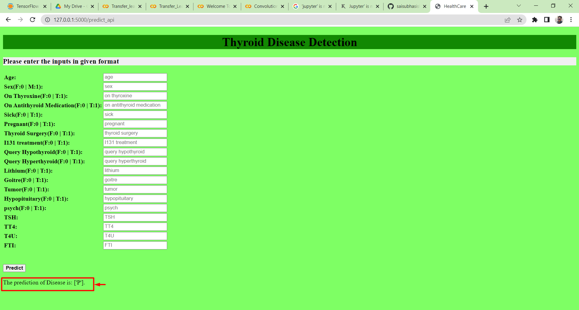 Github Saisubhasish Thyroiddetection Ml Project Ml Classification