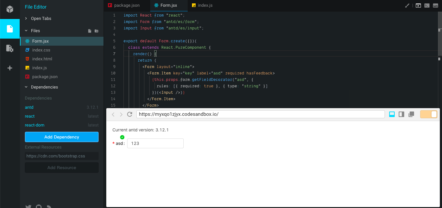 表单 hasFeedback 图标位置在窗口大小改变后位置错误 · Issue #14378 · ant-design/ant-design ...