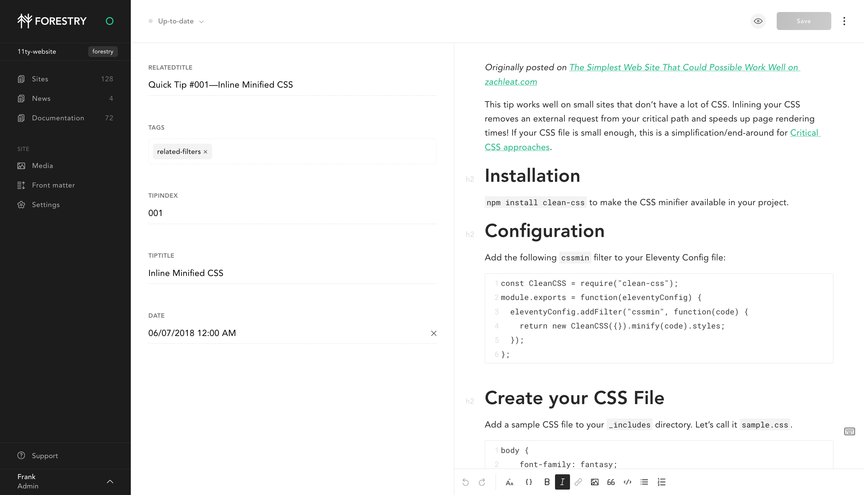 forestry-markdown