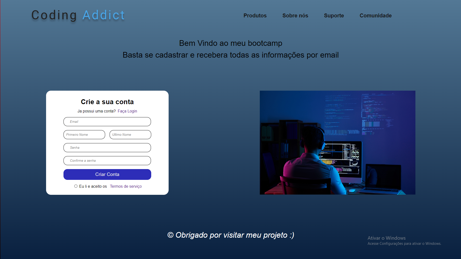 GitHub - YuriSamp/Landing-Page: Landing Pages html + css e o lindo do ...