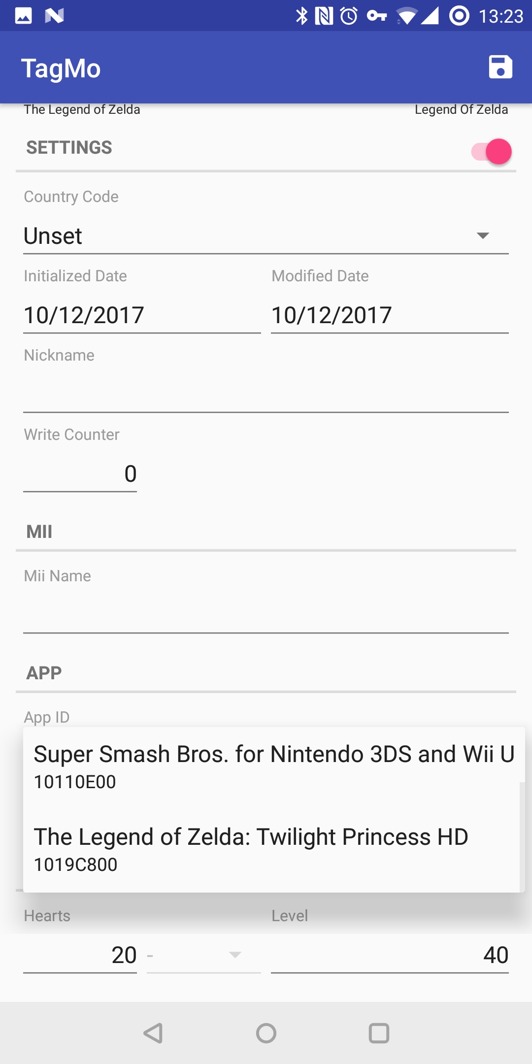 Improving amiibo editing · Issue #104 · HiddenRamblings/TagMo