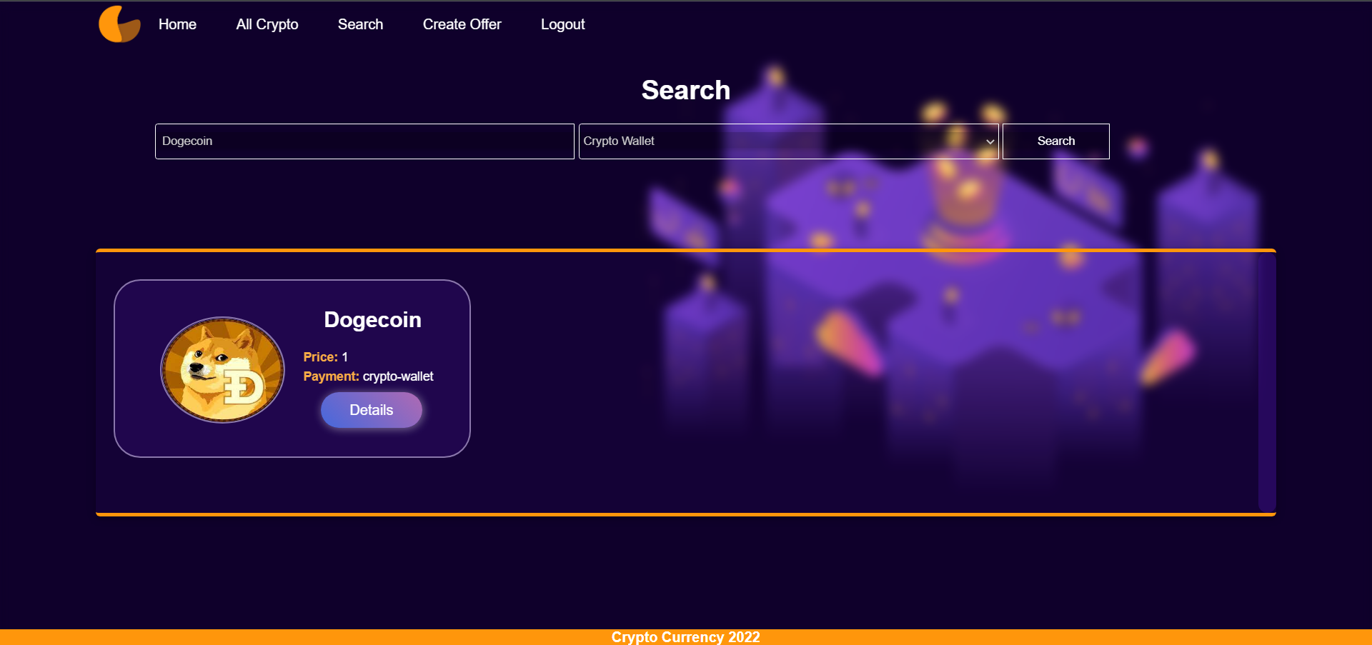 GitHub - ElenaBarakova/crypto-web: Web application built with Node.js ...