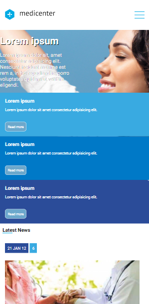 GitHub - Mukka-lab/MediCenter: Template developed using CSS3 with ...