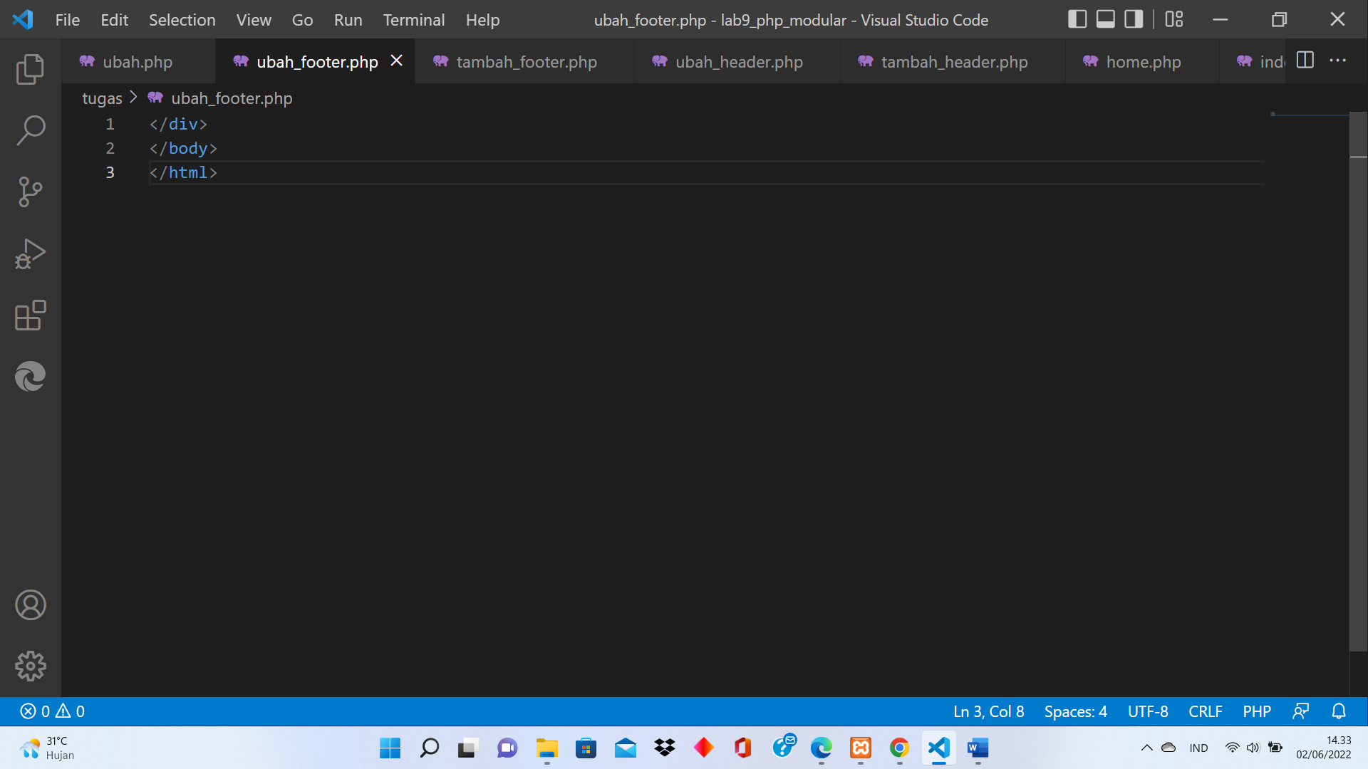 GitHub - aldisyafera/lab9web