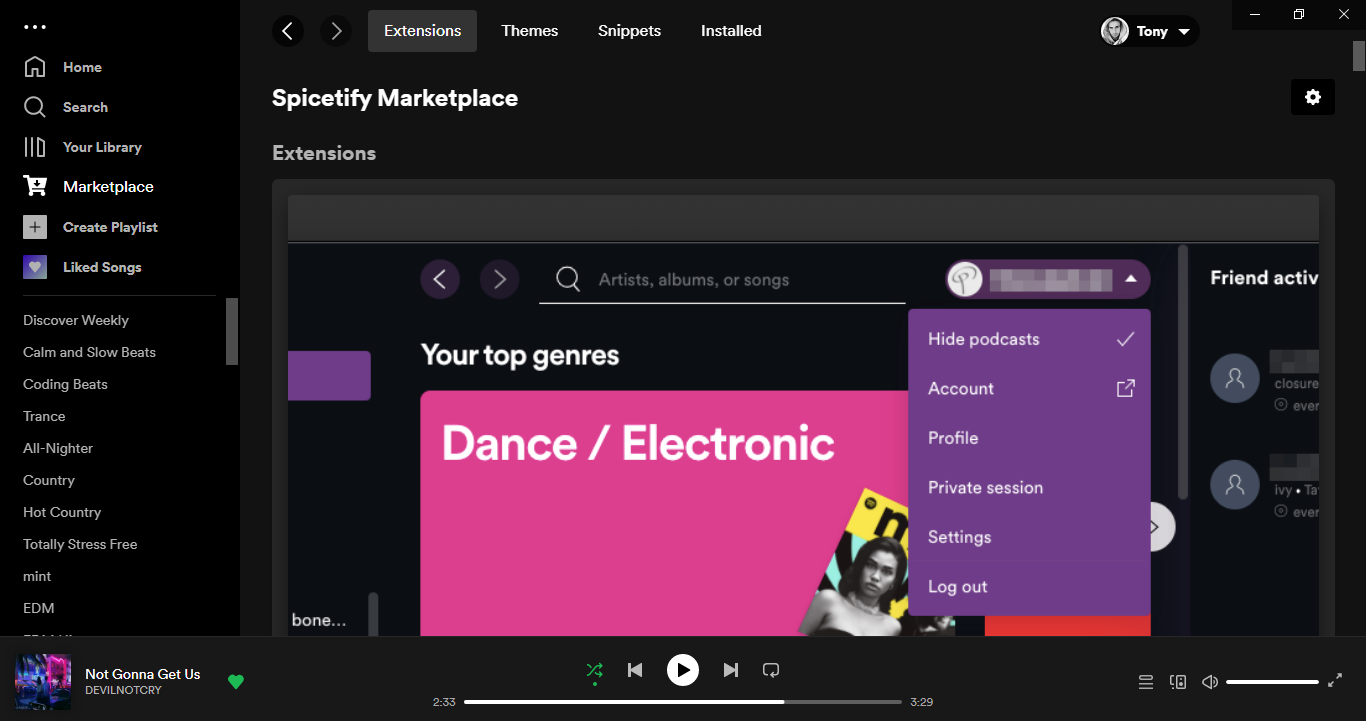 Broken marketplace view · Issue #170 · spicetify/marketplace · GitHub