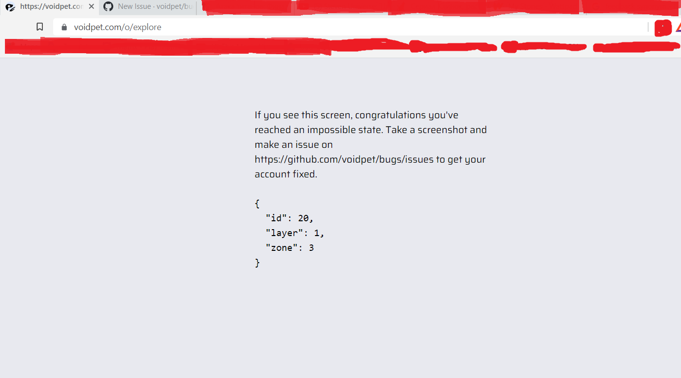 ive reached an impossible page · Issue #349 · voidpet/bugs · GitHub