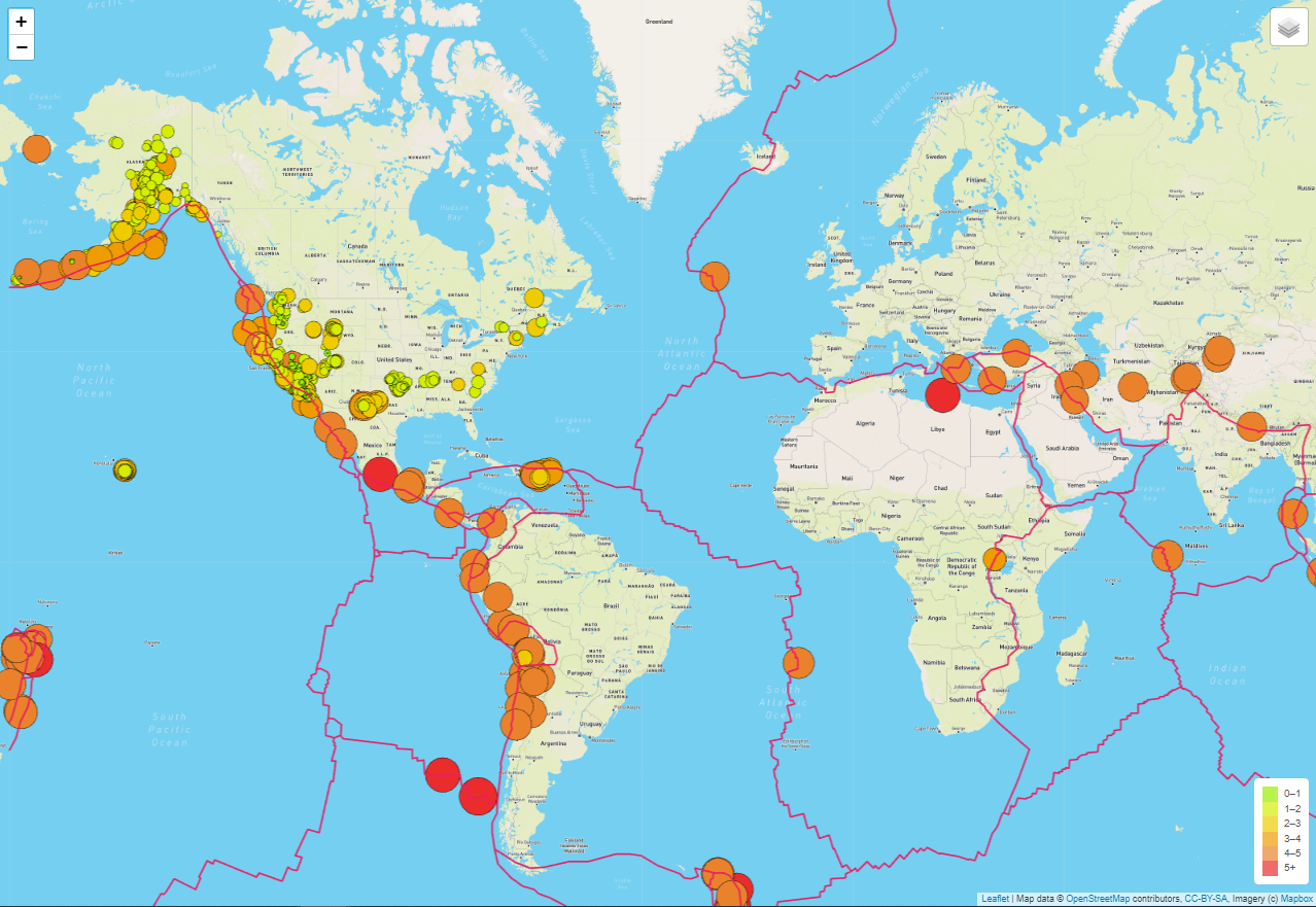 GitHub - carlos-uroza/Mapping_Earthquakes: Module 13 - JavaScript APIs