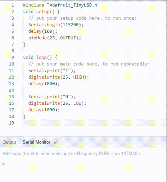 Serial.print() issue when using TinyUSB as USB Stack · Issue #1247 ...