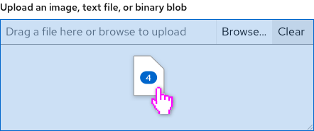 Allow multiple files upload in FileUpload component · Issue #1064 ...
