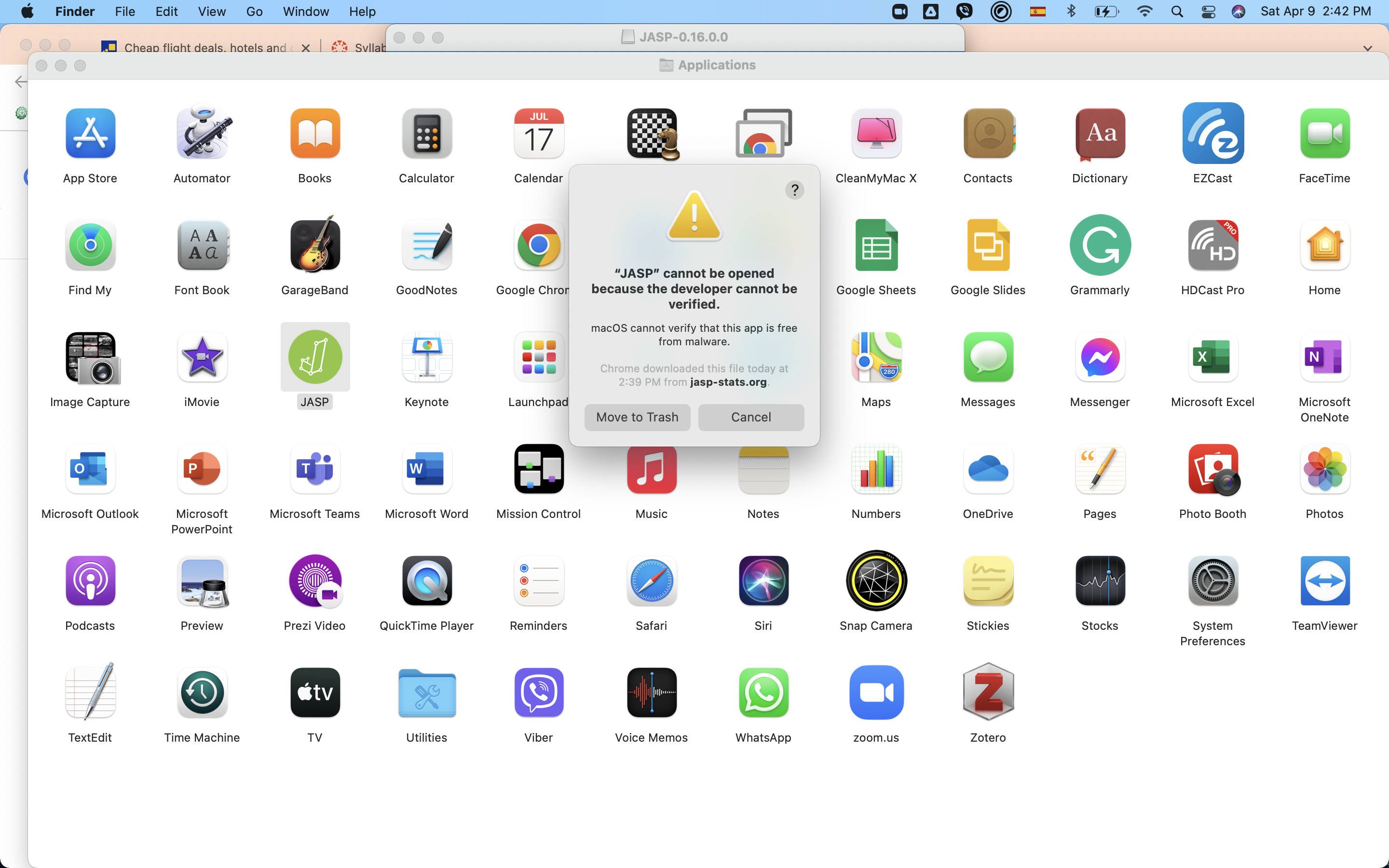 [Bug]: Installing JASP · Issue #1681 · jasp-stats/jasp-issues · GitHub