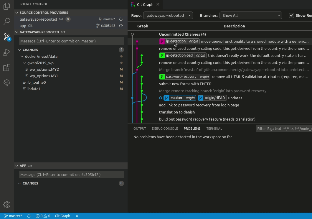 Как подключить git к visual studio code