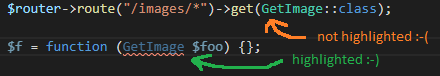 Highlight unresolved ::class constants · Issue #1510 · bmewburn/vscode ...