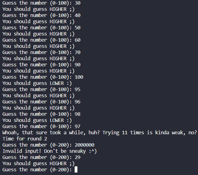 GitHub - KonImperator/GuessWhatNumber: Simple program where you guess a ...