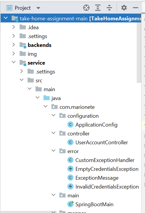 GitHub - Ragavendran-SEETHARAMAN/take-home-assignment-main