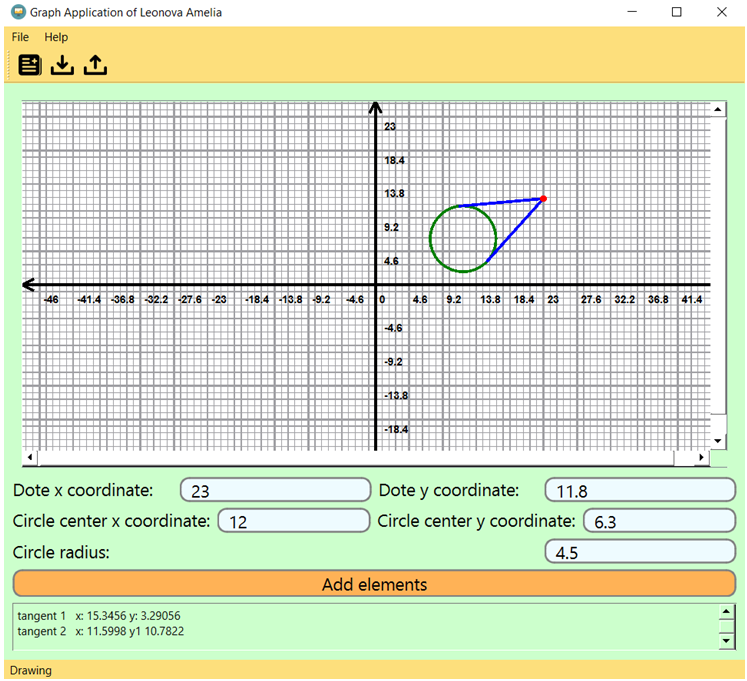 GitHub - Snejana123/Tangents-construction-graphical-application ...