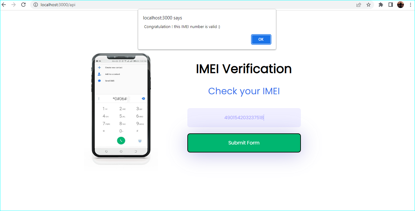 GitHub Abhijitsingh04/IMEIverification