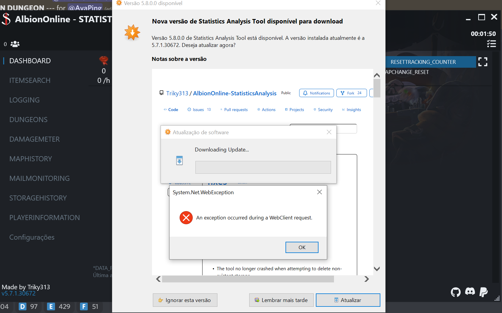 Auto Update problem · Issue #140 · Triky313/AlbionOnline ...